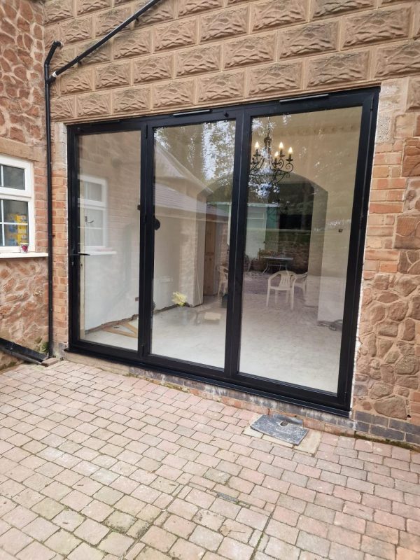 how do bifold doors work